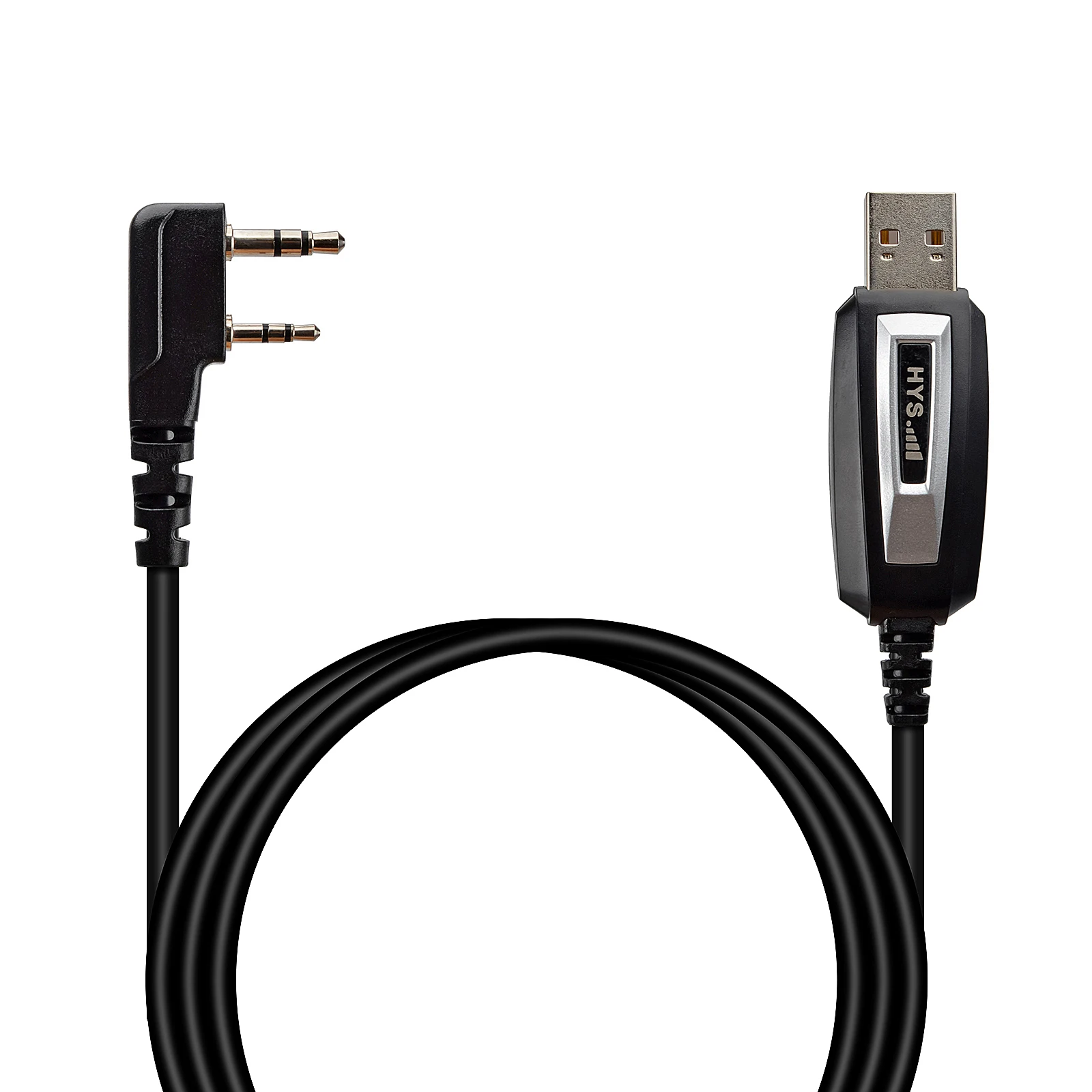 Walkie Talkie USB-Programmierkabel 2-poliger K-Typ mit CD für Baofeng UV-5R UV-82 Kenwood TYT Zweiwegeradio-USB-Programmkabel Image
