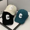 Mode Cord Baseball Kappe Damen Buchstabe C Snapback Hut Frauen Einkaufen Dress Up Einstellbare Casual Caps Hip Hop Hüte