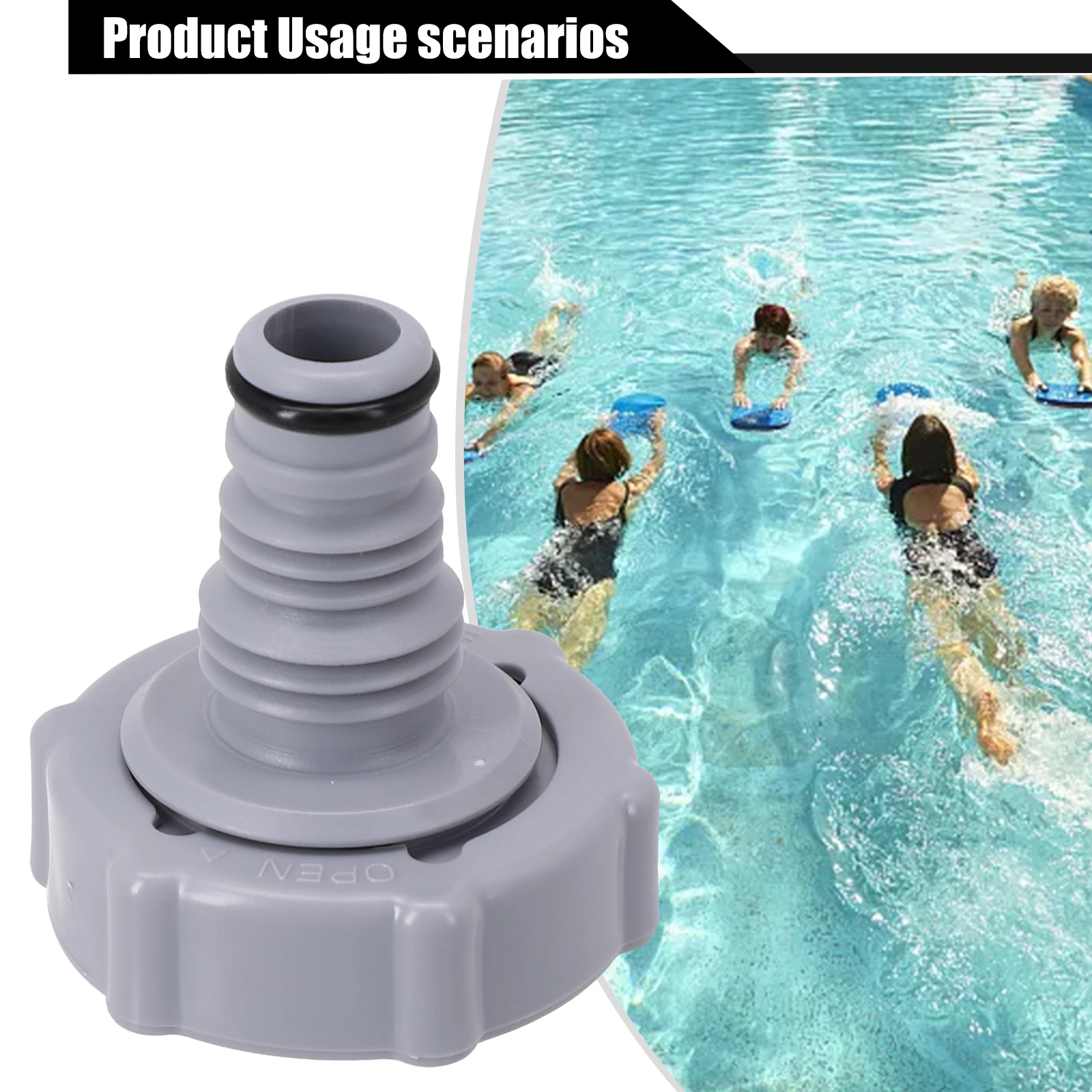 P6h1419 Ablass ventil zum Ablassen des Pools ch lauch adapters Ersatz ablass ventil p6h1419 Ablass ventil zum Ablassen des Pools ch lauch adapters Image