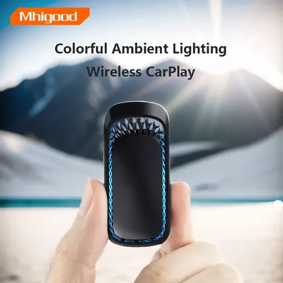 Wireless Carplay USB Dongle Mini Auto spielen RGB bunte Carplay Wireless Adapter Smart Ai Box Auto OEM Wired Carplay