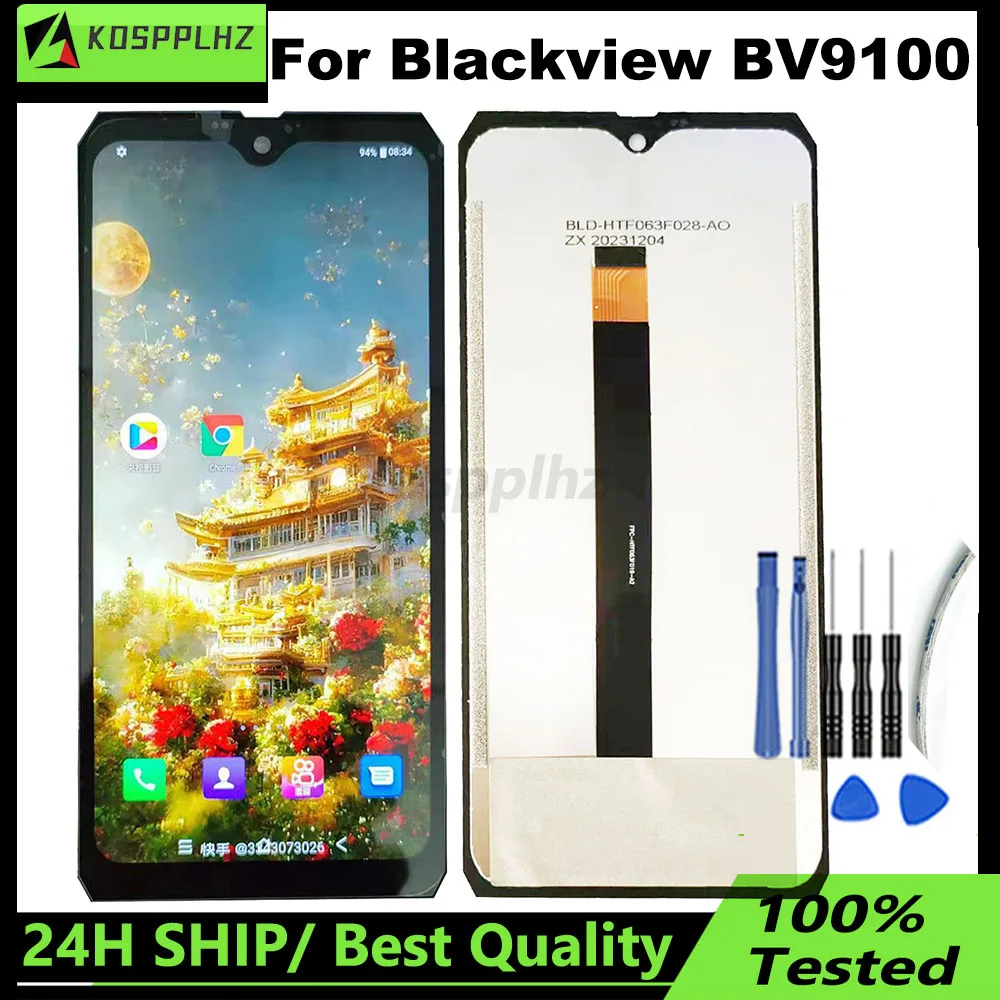 Für lcd display black view bv9100 bv 9100 lcd sensor original für black view bv9100 lcd display touchscreen digitalis ierer Image