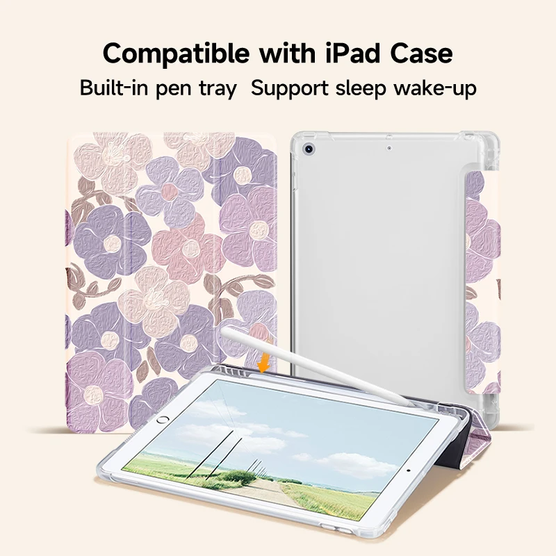 Hülle für iPad Air 11 Zoll M2 (2024), iPad Air 5. Generation (2022) / iPad Air 4. Generation (2020) 10,9 Zoll, mit Stifthalter Image