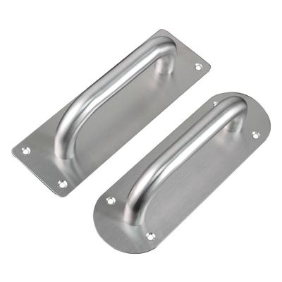 Robustes Türgriff-Set aus Edelstahl für Tore, Garage, Schuppen, Möbel, großer rustikaler Stil, Image