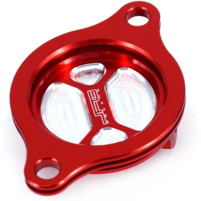 Ölfilterdeckel für Honda CRF450R 2002-2008 CRF450X 2005-2016 Rot