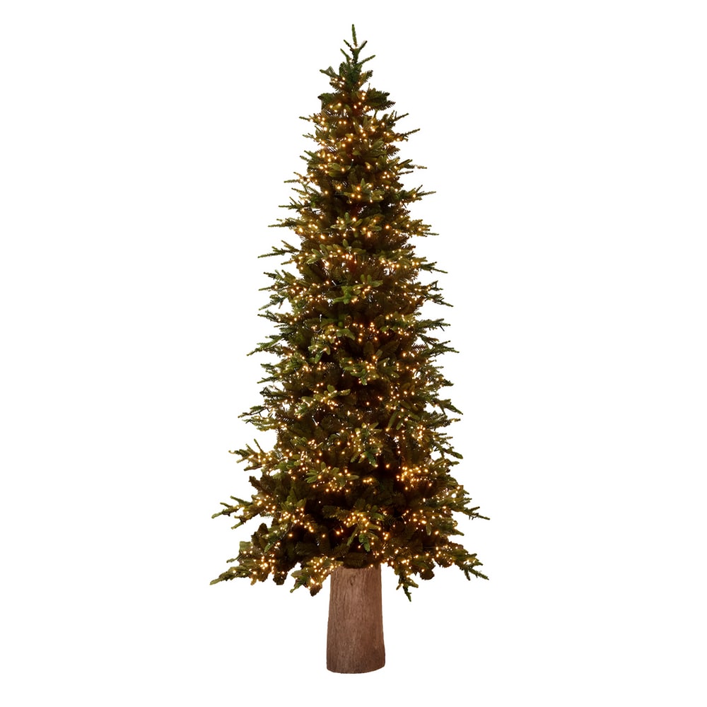 Albero di Natale artificiale con LED cm 240h