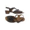 Ara Damen Sandale, Gr. 42, grau, Leder