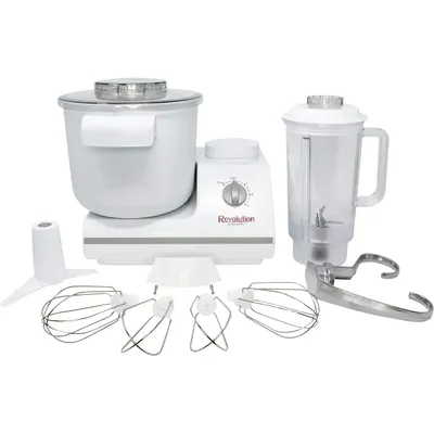 WONDERMILL -Complete Bread Dough Mixer Machine with Dough Hook -Bread Kneader and Maker Kneading