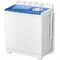 Washing Machine, Twin Tub Washing Machine Laundry Compact Washer spinner Combo with 40lbs capacity,