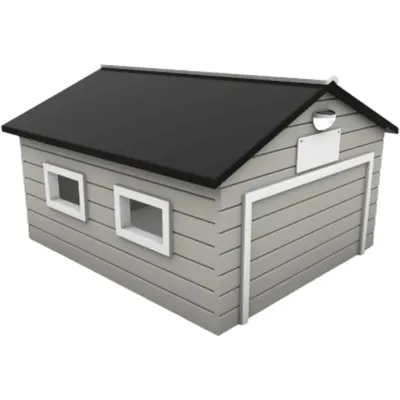 My Robot Home Plus (White & Grey) Robotic Lawnmower Garage