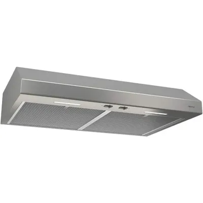 Broan-NuTone BCSEK130SS Glacier 30-inch Under-Cabinet 4-Way Convertible Range Hood with 2-Speed