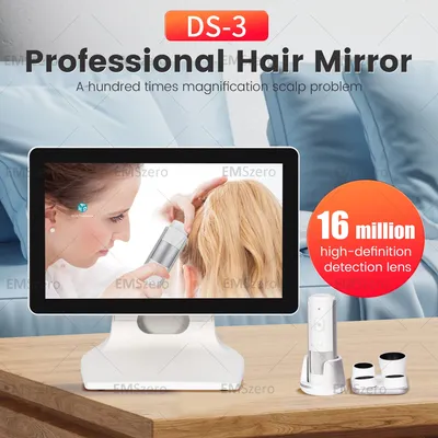 Professional Hair Care Machine Analysis Hair Care Products Follicle Detector Wireless Skin Scalp