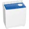 Portable Washing Machine, 40lbs Twin Tub Washer Mini Compact Laundry Machine with Drain Pump,