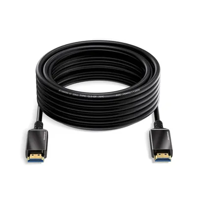 Optic HDMI Cable 50FT [Certified] Ultra HD High Speed HDMI 2.1 Cable, 8K60 4K120 144Hz, 48Gbps CL3