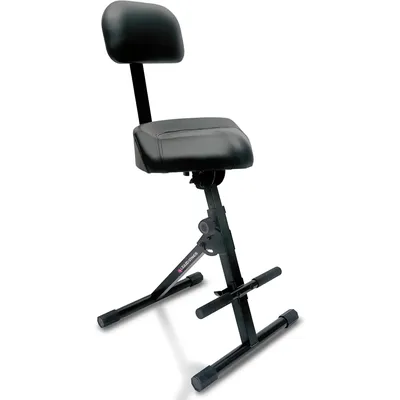 Stands Guitar Stool Adjustable Stool - Musician Drum Throne with Backrest - Guitar Seat Drum Seat,