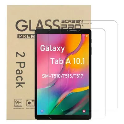 ( 2 Packs ) Tempered Glass For Samsung Galaxy Tab A 10.1 2019 SM-T510 SM-T515 T510 T515 T517 Tablet