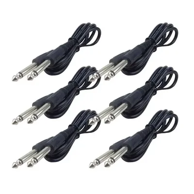 Guitar Speaker Cable 1/4 Inch Guitar Cable 6.3mm Male-Male Guitar Audio Cable Portable Guitar