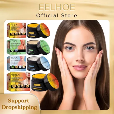 EELHOE Self Tanning Cream Bronze Sun Tanning Cream for Face Oil Control Long Lasting Hydration Face