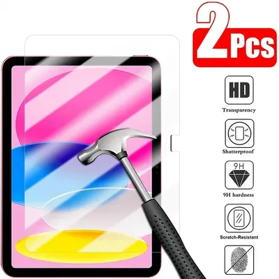 Tablet Tempered glass film For iPad 2 3 4 5 6 7 8 9 10 th Generation 10.9“ 10.2" Explosion proof