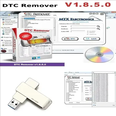 Hot 9 Extra ECU Tuning SW+MTX DTC Remover 1.8.5.0 With Keygen Software ECU Fault Code Remover For