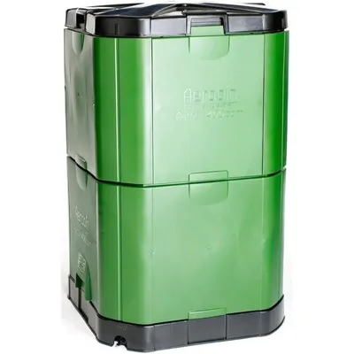 400 Insulated Compost bin, 113 Gallon, Green