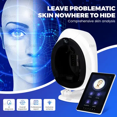 Full Face 3D Skin Analysis Machine Facial 2025 Uv Analysis Diagnosis System Detector Mirror Scanner