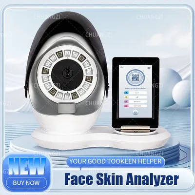 NEWEST Skin Analyzer AI Intelligent Image Instrument Detector Magic Mirror 3D Digital Facial