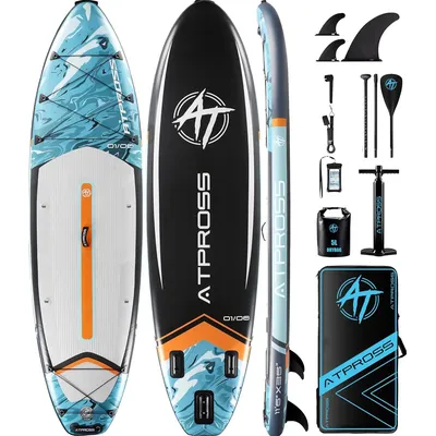 Paddle Board, 450lbs Extra Wide Stand Up Paddleboard for Adults with Premium SUP Accessories Kit &