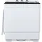 ROVSUN Portable Washing Machine, Mini Twin Tub Washer with Spiner & Built-in Pump Draining for RV