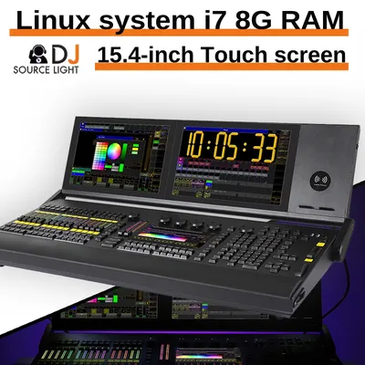 Linux system Command wing Fader wing M 2 DMX512 stage moving head light Controller physical Console