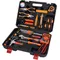 Tool Set, General Household Hand Kit with Plastic Toolbox Storage Case, Tool Kit for Home