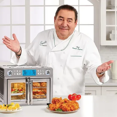 Dual Zone 360 Air Fryer Oven Combo with French Door, Cook Two Foods in Different Ways, Up to 60%
