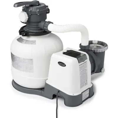 Christmas.SX2800 Krystal Clear Sand Filter Pump for Above Ground Pools: 2800 GPH Pump Flow Rate – Improved Circulation and Filtr