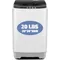 Nictemaw Portable Washing Machine, 20Lbs Capacity Full-Automatic Portable Washer, 2.8Cu.ft Washer and Dryer Combo with DrainPump
