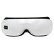 MHGLOVES Foldable Electric Eye Massager, Rechargeable Eye Mask Massager with Heat Compression & Air Pressure & Bluetooth Music, Eye Therapy Massager for Eye Strain Dark Circles Eye Bags Dry Eye,White