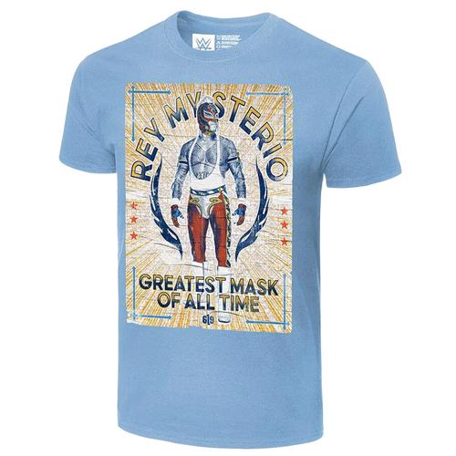 Rey Mysterio ''G.M.O.A.T. Poster'' Authentic T-Shirt - Mens