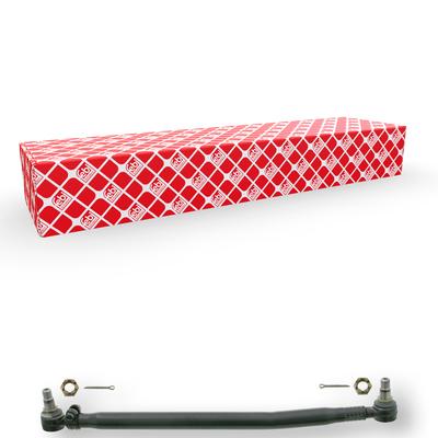 FEBI BILSTEIN Lenkstange ProKit Universal mit Kronenmuttern und Splinten 48mm für MERCEDES-BENZ 0004609905 A0004609805 A0004609905 24086 Image
