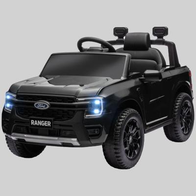 Licensed Ford Ranger 12V Electric Car for Kids, Remote Control, Toy Storage, LED Headlights & Music Horn