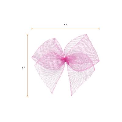 50Pcs Mini Chiffon Ribbon Bow 1