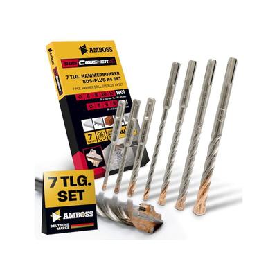 Amboss Werkzeuge - SDS-Plus 4 Schneider Set 7tlg GL110mm 5. 6. 8mm GL160mm 6. 8. Image