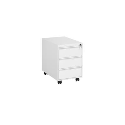 CEHA Büro- und Rollcontainer 600 mm Tiefe aus Stahl mit 3 Schüben in RAL9003 (signalweiß) Image