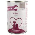 Herrmann's Pure Viande / Pure Viande Bio 6 x 400 g pour chien et chat - canard bio