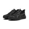 Laufschuh PUMA "Reflect Lite Trailrunning-Schuhe Erwachsene", Gr. 44, schwarz (schwarz cool schwarz gray silber metallic), Obermaterial: Synthetik, Textil; Futter: Textil; Innensohle: Textil; Laufsohle: Gummi, Schuhe