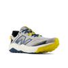 Laufschuh NEW BALANCE "Nitrel", Gr. 43, blau (marine blau), Textil, Synthetik, sportlich, Schuhe, Trailrunning-Schuhe,für breite Füße