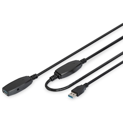 ASSMANN DIGITUS Aktives USB 3.0 Verlängerungskabel, 15m Image
