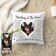 Copripillow personalizzato con foto di animali domestici cuscino di conforto regalo di simpatia regali commemorativi personalizzati per amanti degli animali