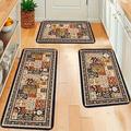 tappeto boho vintage tappeto da cucina tappeto antiscivolo anti-aspirazione tappeto da soggiorno tappeto da interno ed esterno arredamento camera da letto tappeto da bagno tappeto da ingresso zerbino
