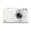 fotocamera digitale 4k vlogging camera 48mp zoom digitale portatile punta e scatta con scheda di memoria da 32gb/64gb/128gb inclusa
