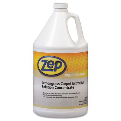 Zep Professional Carpet Extraction Cleaner, Lemongrass, 1 gal Bottle, 4/Carton (ZPP1041398) Case of 4 Zep Professional® Carpet Cleaners