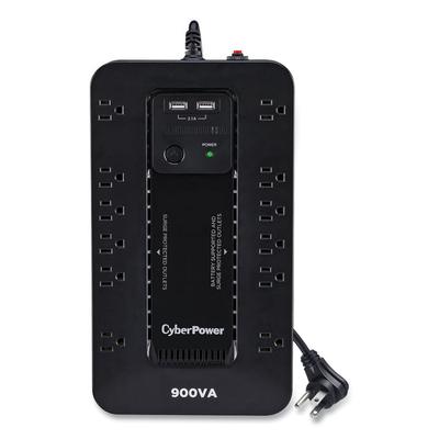 CyberPower ST900U Standby UPS Battery Backup, 12 Outlets, 900 VA, 890 J (CYPST900U) Each CyberPower® Backup Systems