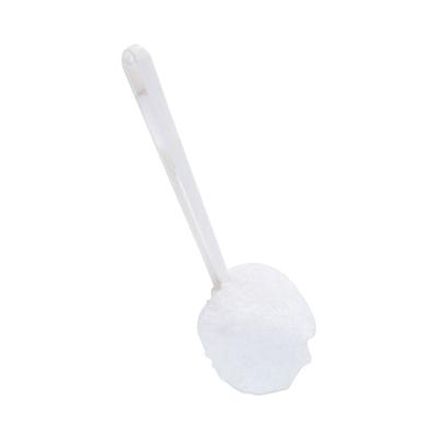 Boardwalk Deluxe Bowl Mop, 12" Handle, 2" Mop Head, White, 25/Carton (BWK00160) Case of 25 Boardwalk® Toilet Brushes